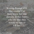 Writing Prompt 39