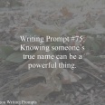 Writing Prompt 75